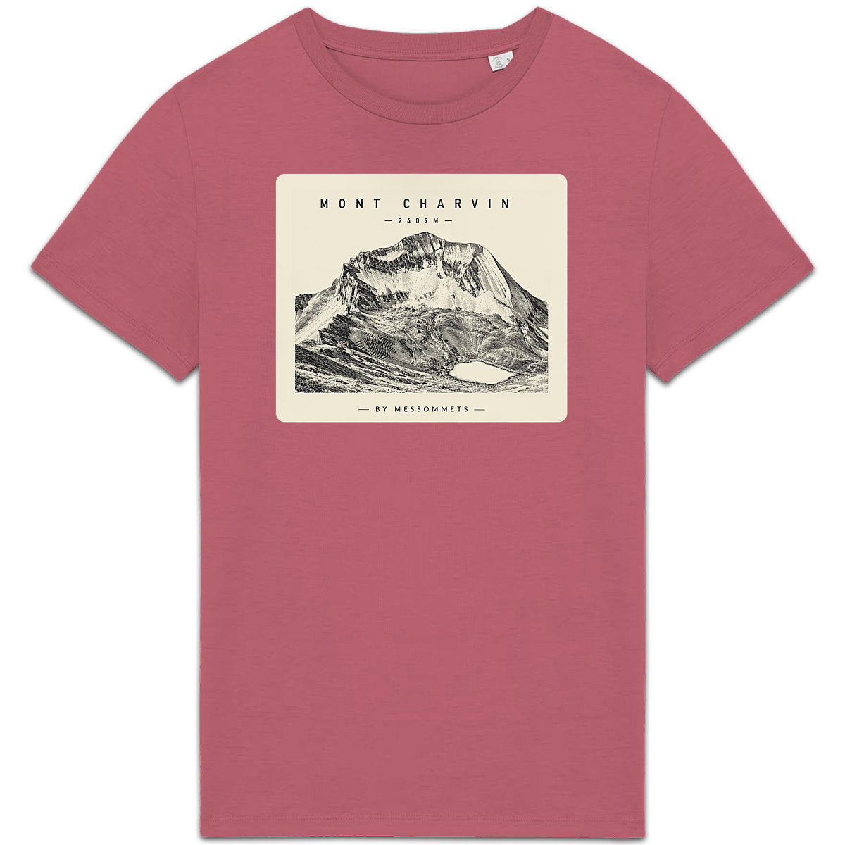 T-shirt Unisexe # Mont Charvin - face_6