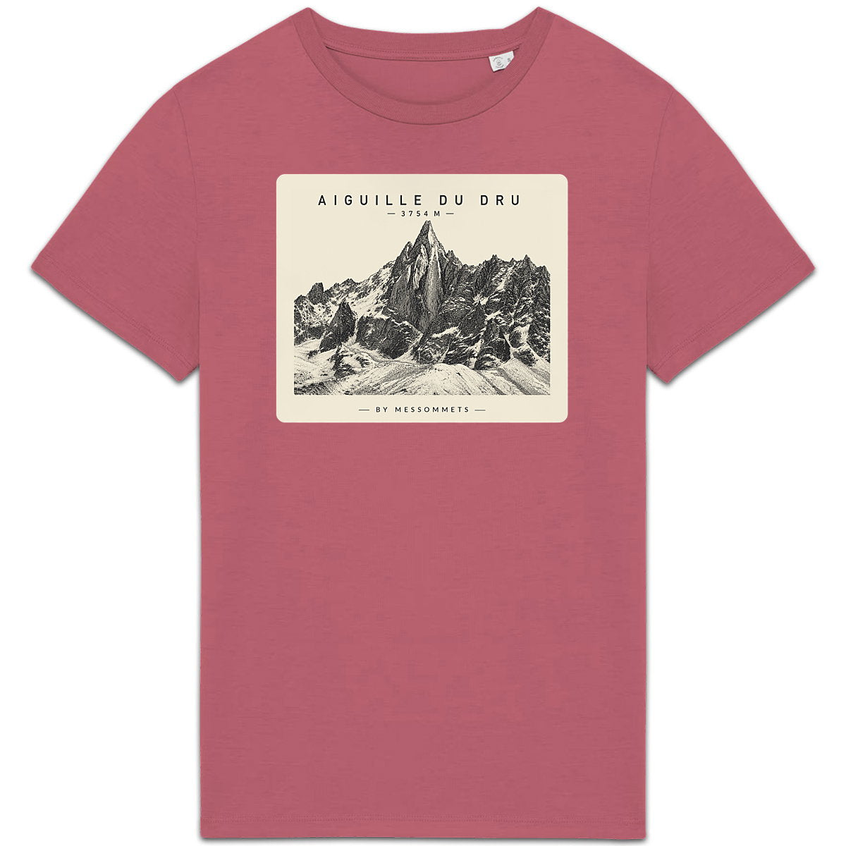T-shirt Unisexe # Aiguille du Dru - face_6