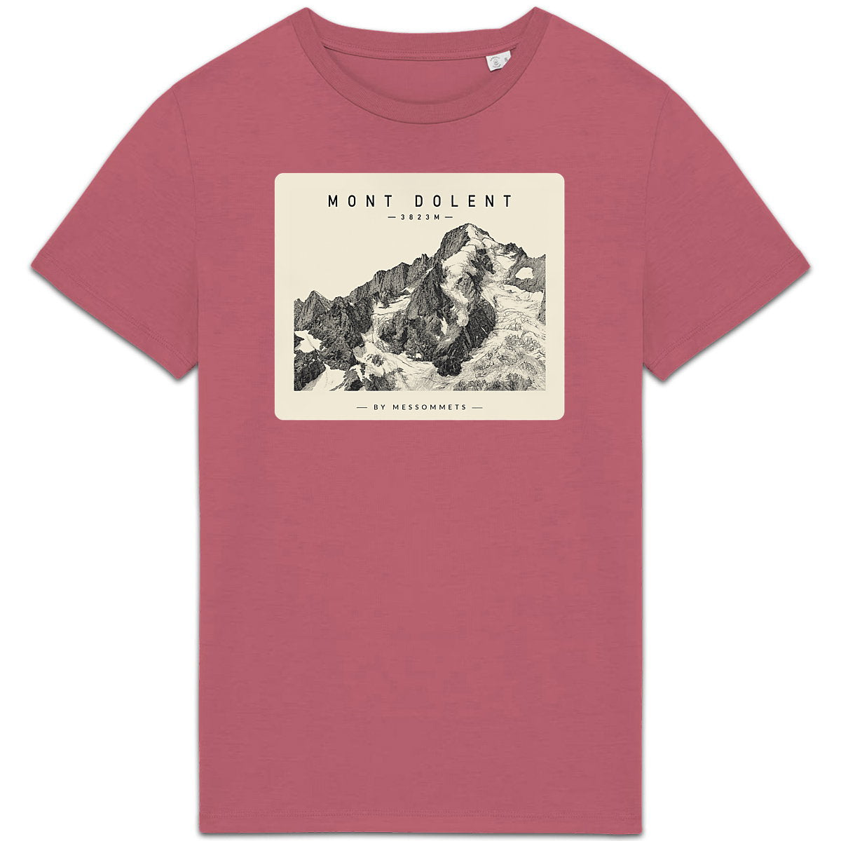 T-shirt Unisexe # Mont Dolent - face_6