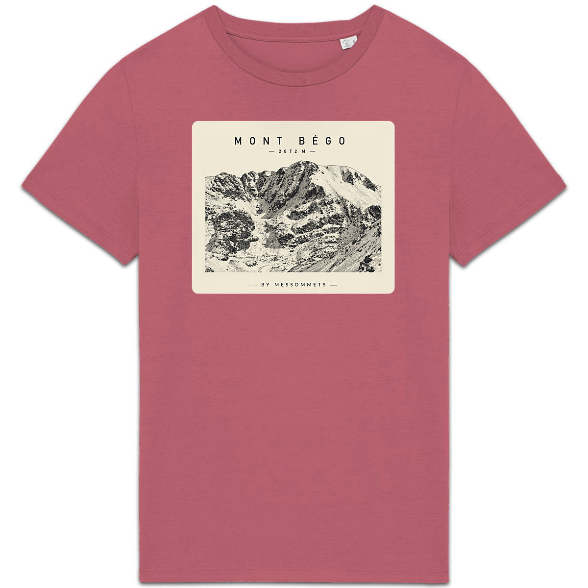 T-shirt Unisexe # Mont Bégo - face_6