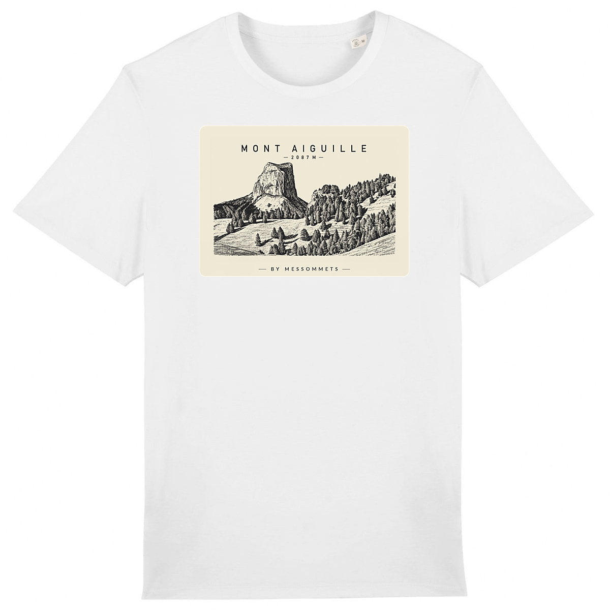 T-shirt Unisexe # Mont Aiguille - face_0