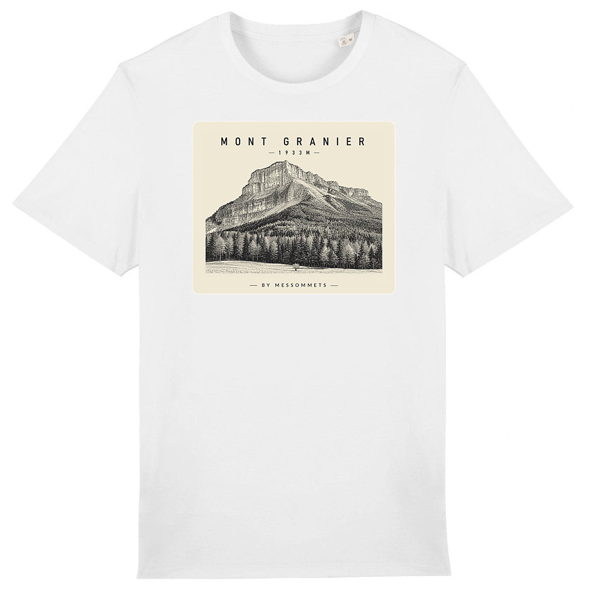 T-shirt Unisexe # Mont Granier - face_0