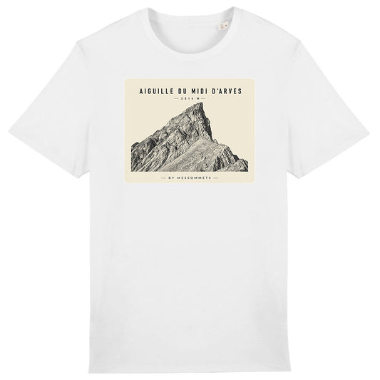 T-shirt Unisexe # Aiguille du Midi d'Arves - face_0