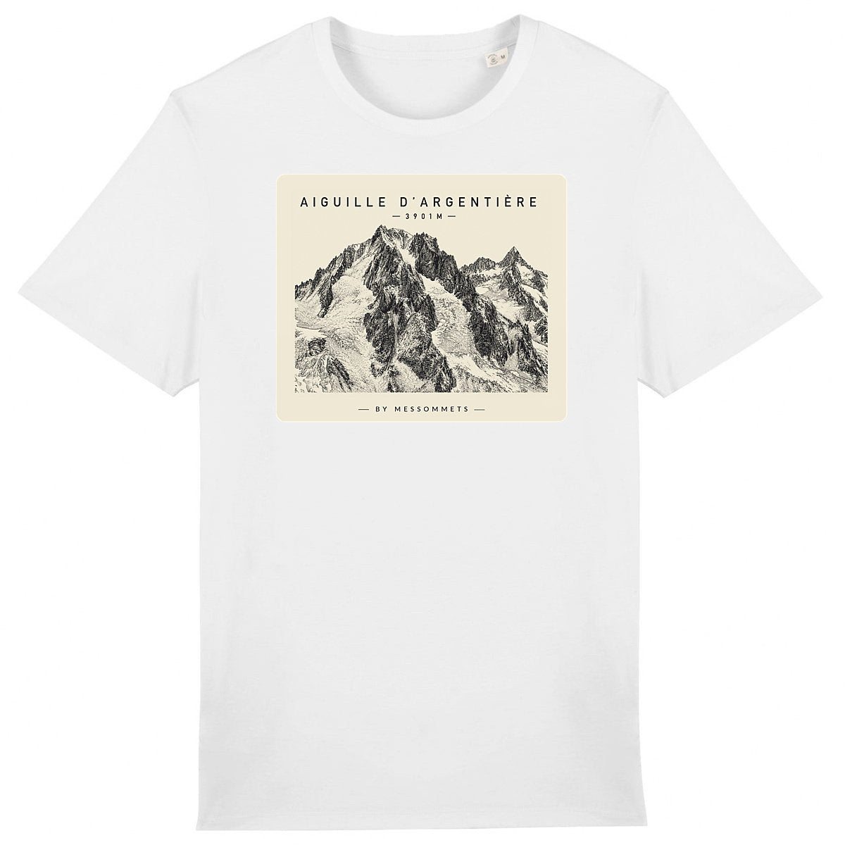 T-shirt Unisexe # Aiguille d'Argentière - face_0