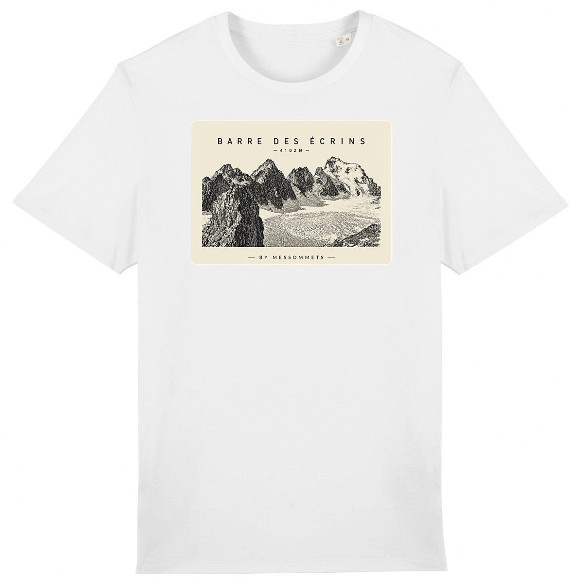 T-shirt Unisexe # Barre des Écrins - face_0