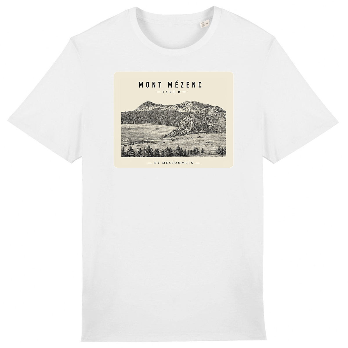 T-shirt Unisexe # Mont Mézenc - face_0