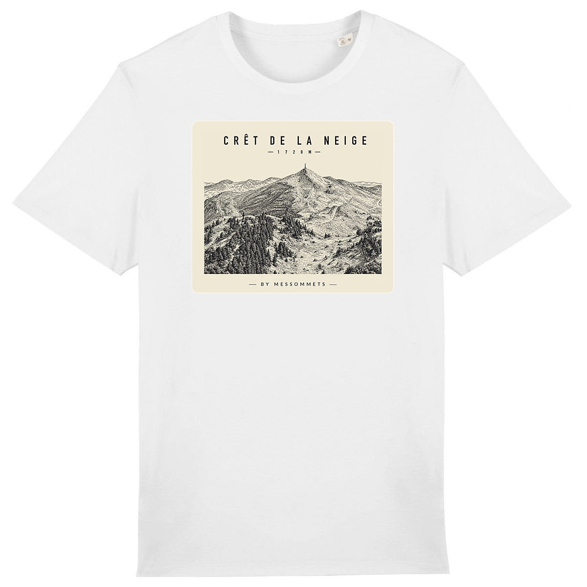 T-shirt Unisexe # Crêt de la Neige - face_0