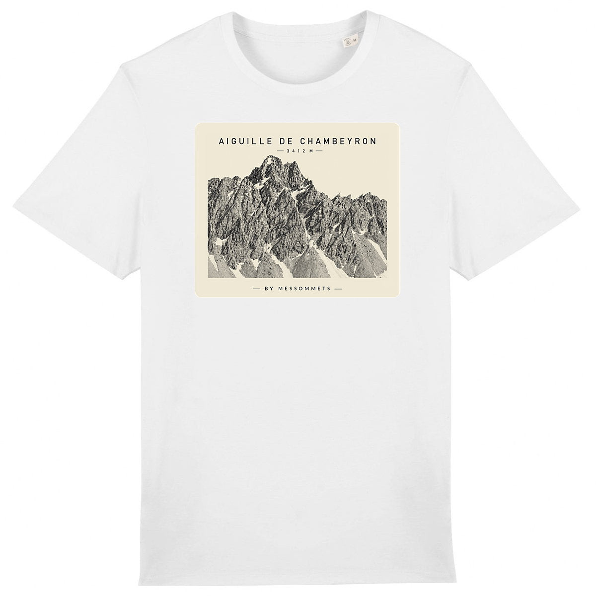 T-shirt Unisexe # Aiguille de Chambeyron - face_0