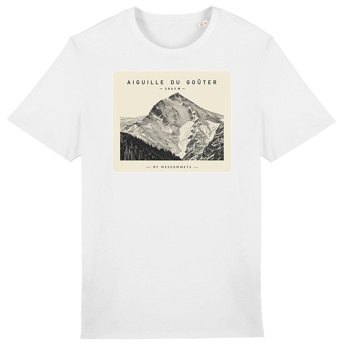 T-shirt Unisexe # Aiguille du Goûter - face_0