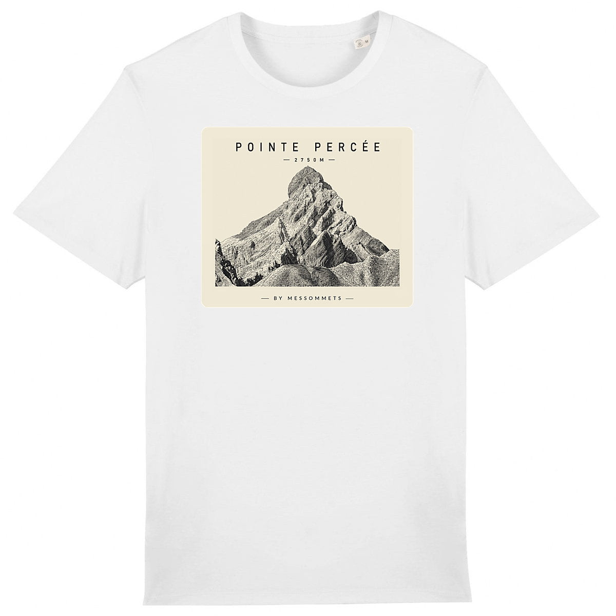 T-shirt Unisexe # Pointe Percée - face_0