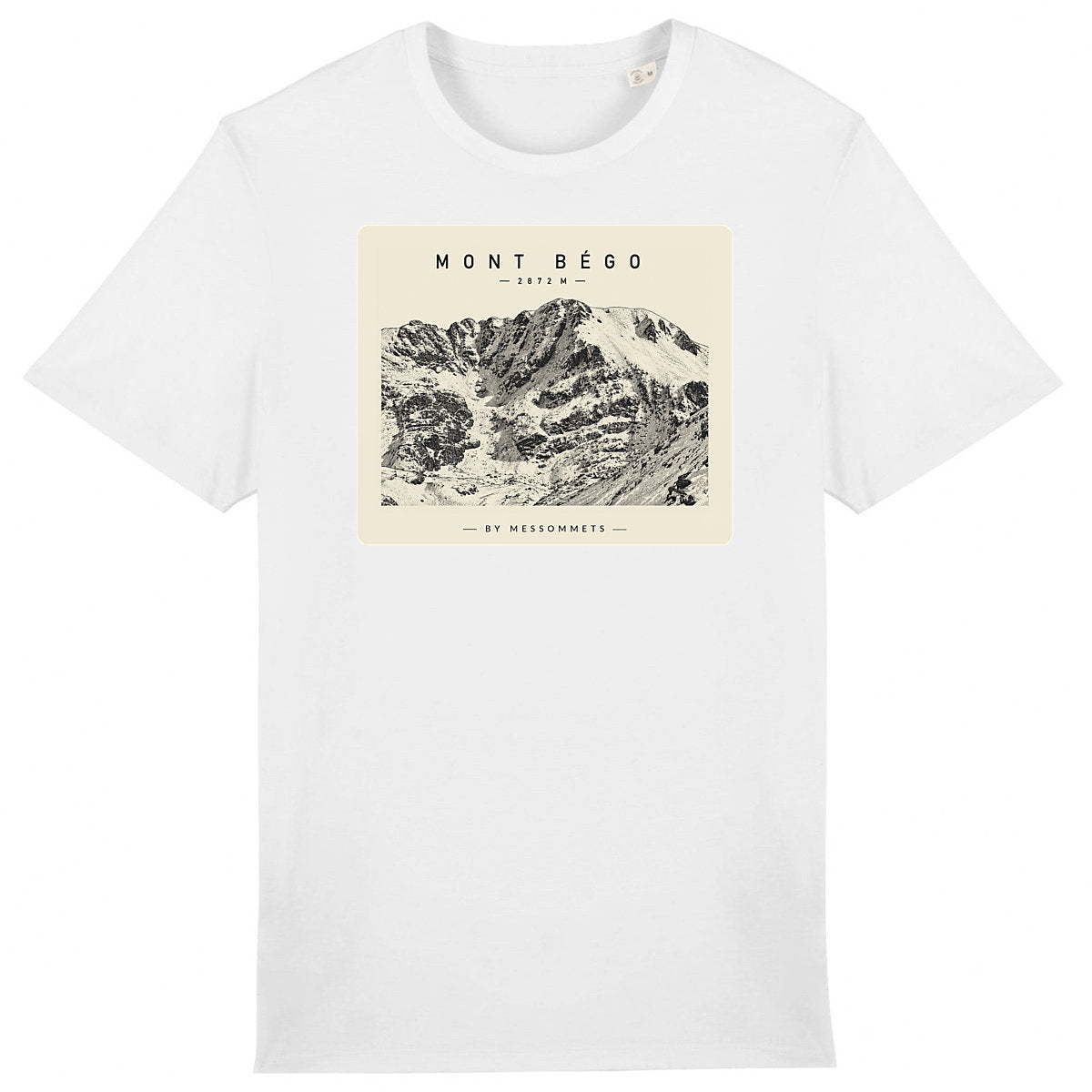 T-shirt Unisexe # Mont Bégo - face_0