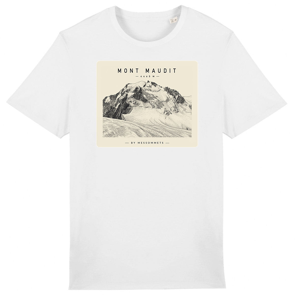 T-shirt Unisexe # Mont Maudit - face_0