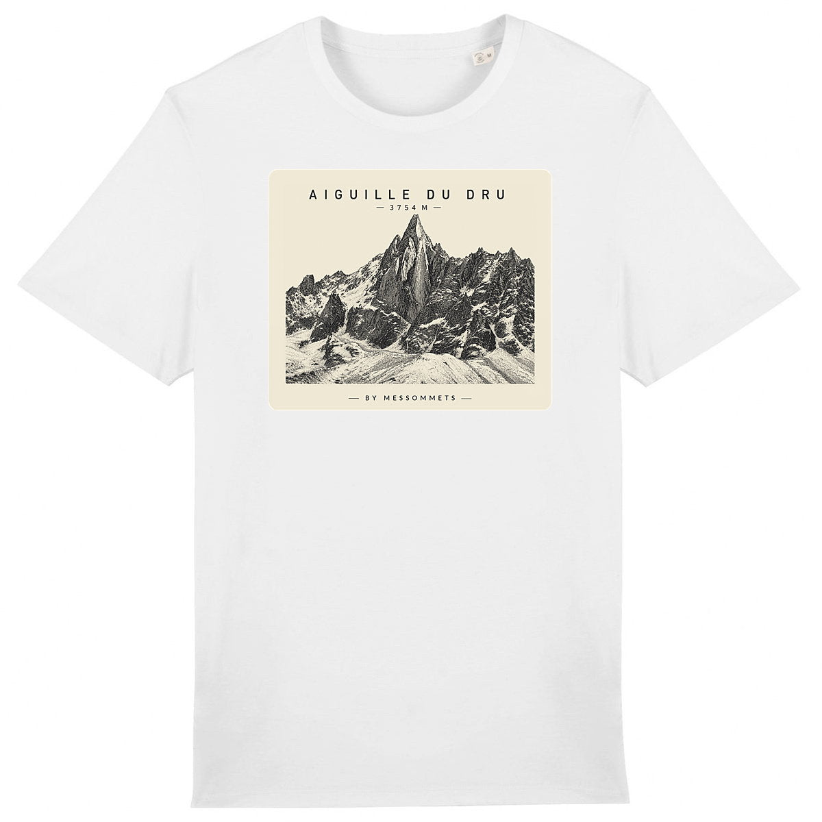 T-shirt Unisexe # Aiguille du Dru - face_0