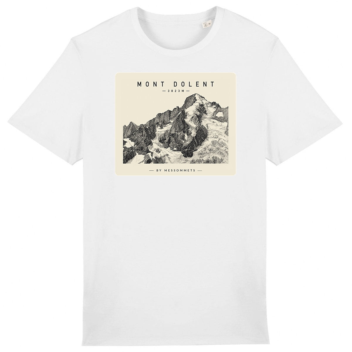 T-shirt Unisexe # Mont Dolent - face_0