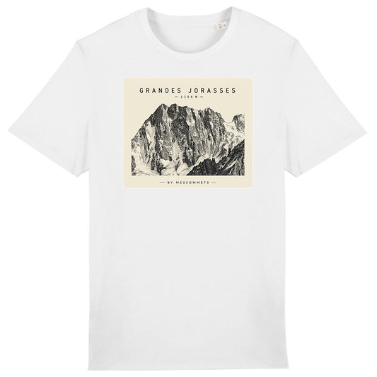 T-shirt Unisexe # Grandes Jorasses - face_0