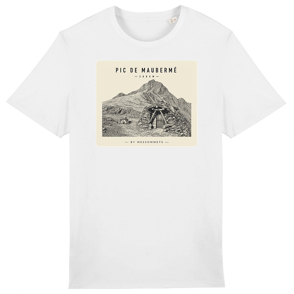 T-shirt Unisexe # Pic de Maubermé - face_0