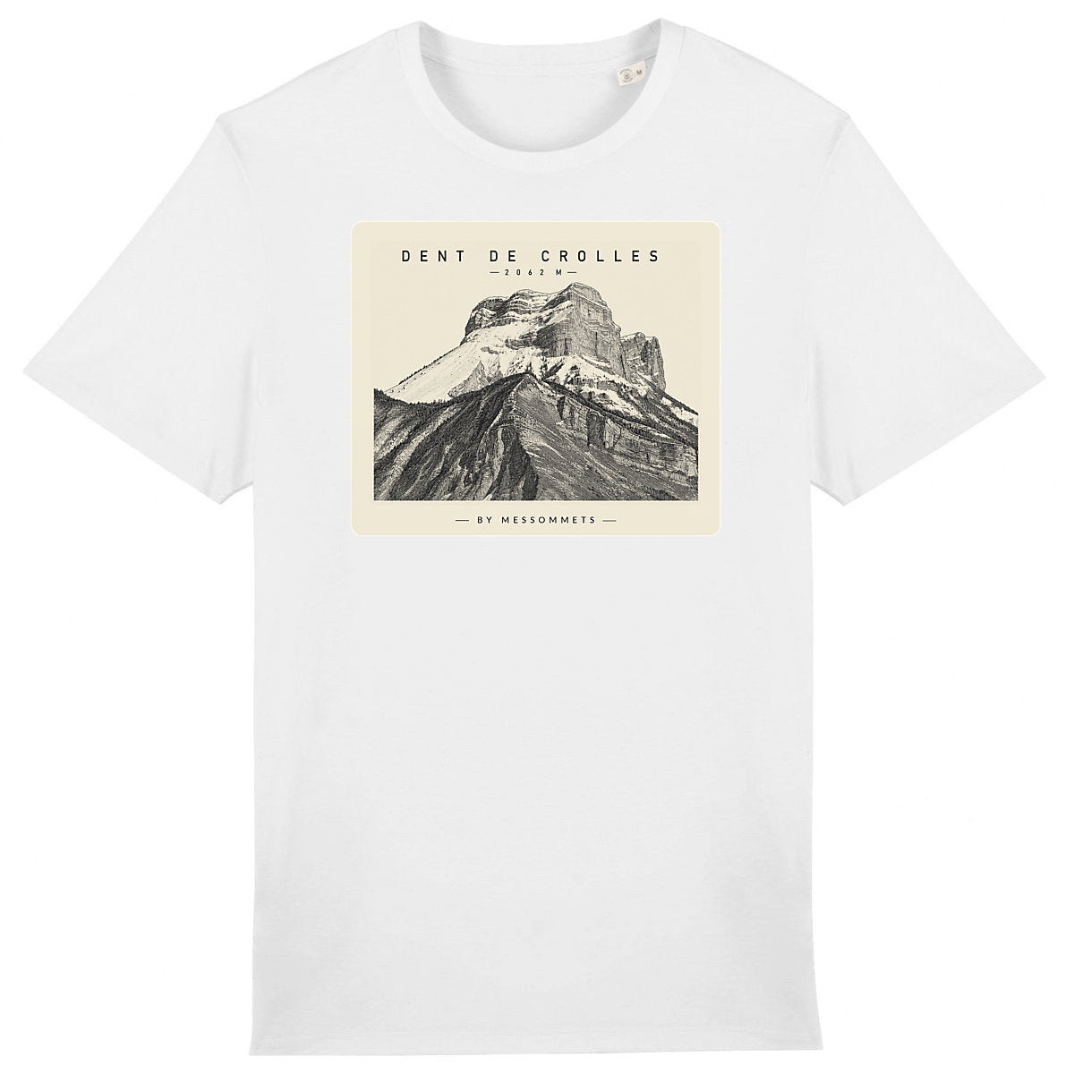 T-shirt Unisexe # Dent de Crolles - face_0