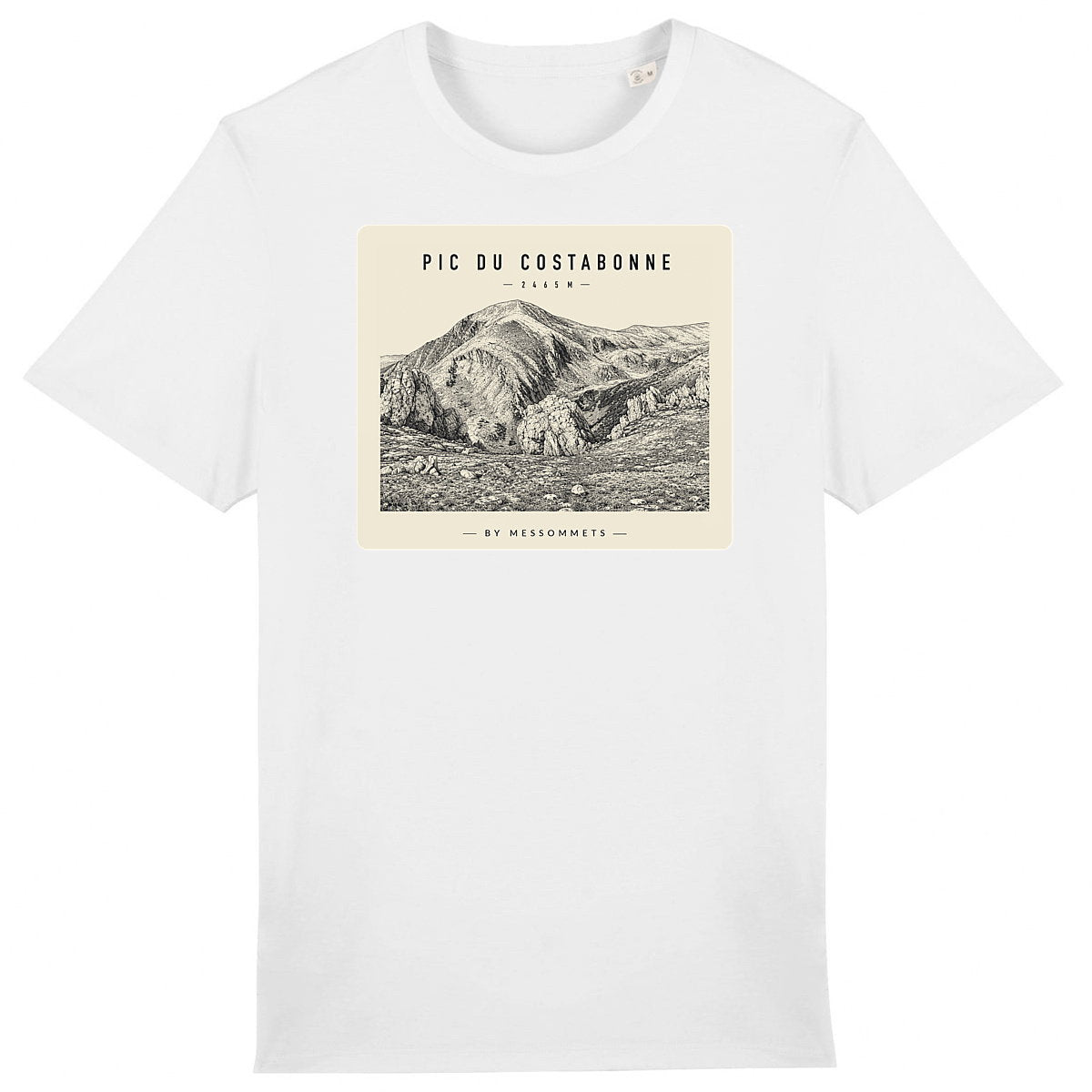 T-shirt Unisexe # Pic du Costabonne - face_0