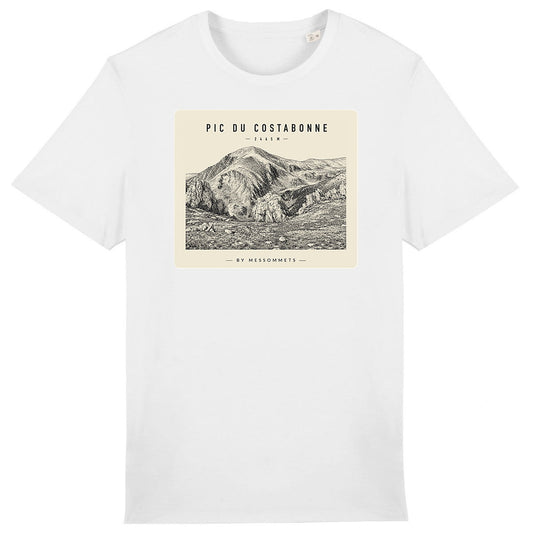 T-shirt Unisexe # Pic du Costabonne - face_0