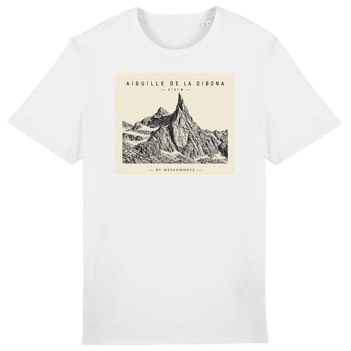 T-shirt Unisexe # Aiguille de la Dibona - face_0