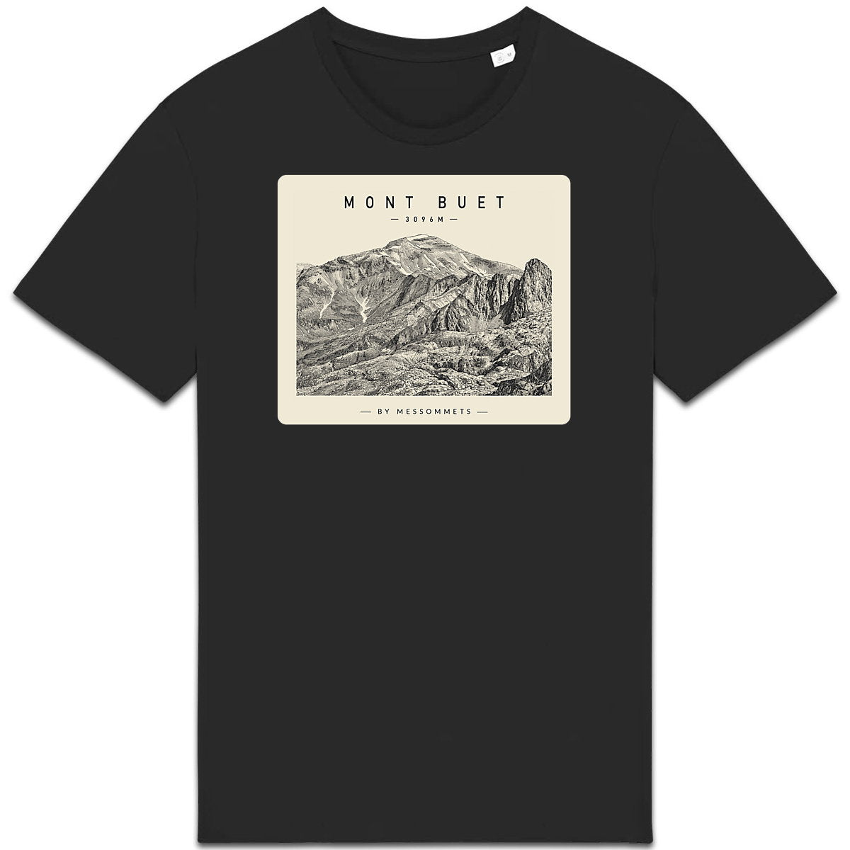 T-shirt Unisexe # Mont Buet - face_1
