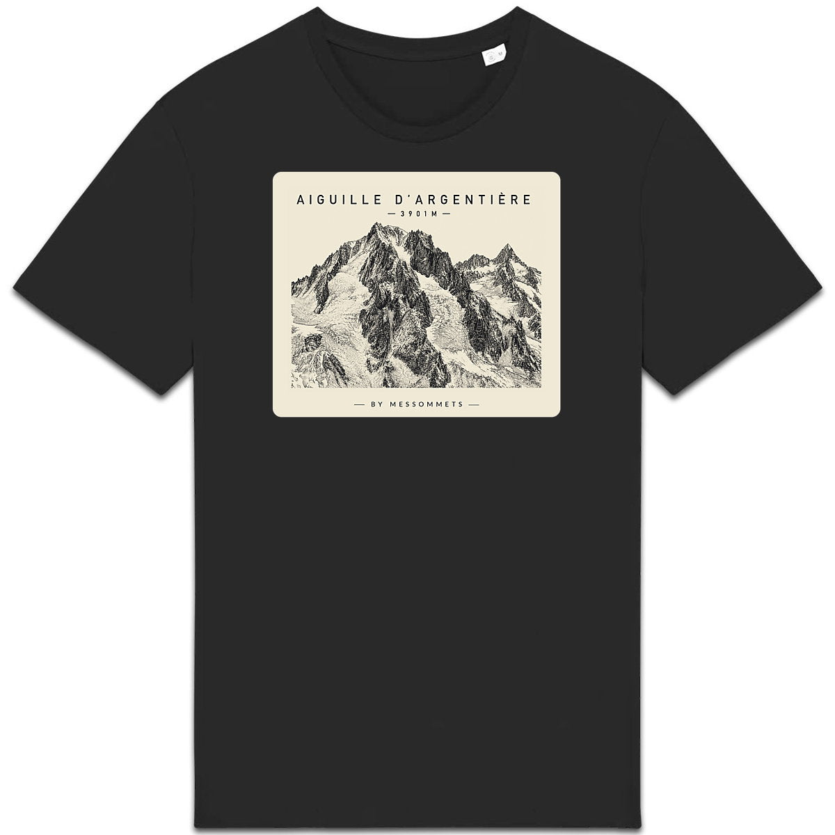 T-shirt Unisexe # Aiguille d'Argentière - face_1
