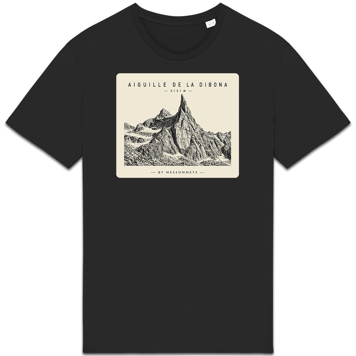 T-shirt Unisexe # Aiguille de la Dibona - face_1
