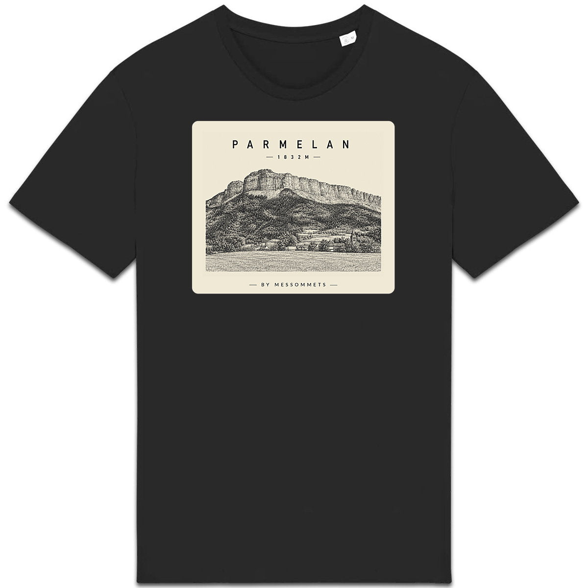 T-shirt Unisexe # Le Parmelan - face_1