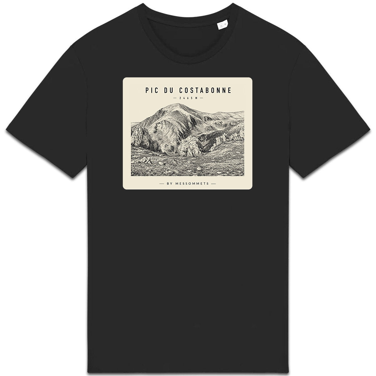 T-shirt Unisexe # Pic du Costabonne - face_1