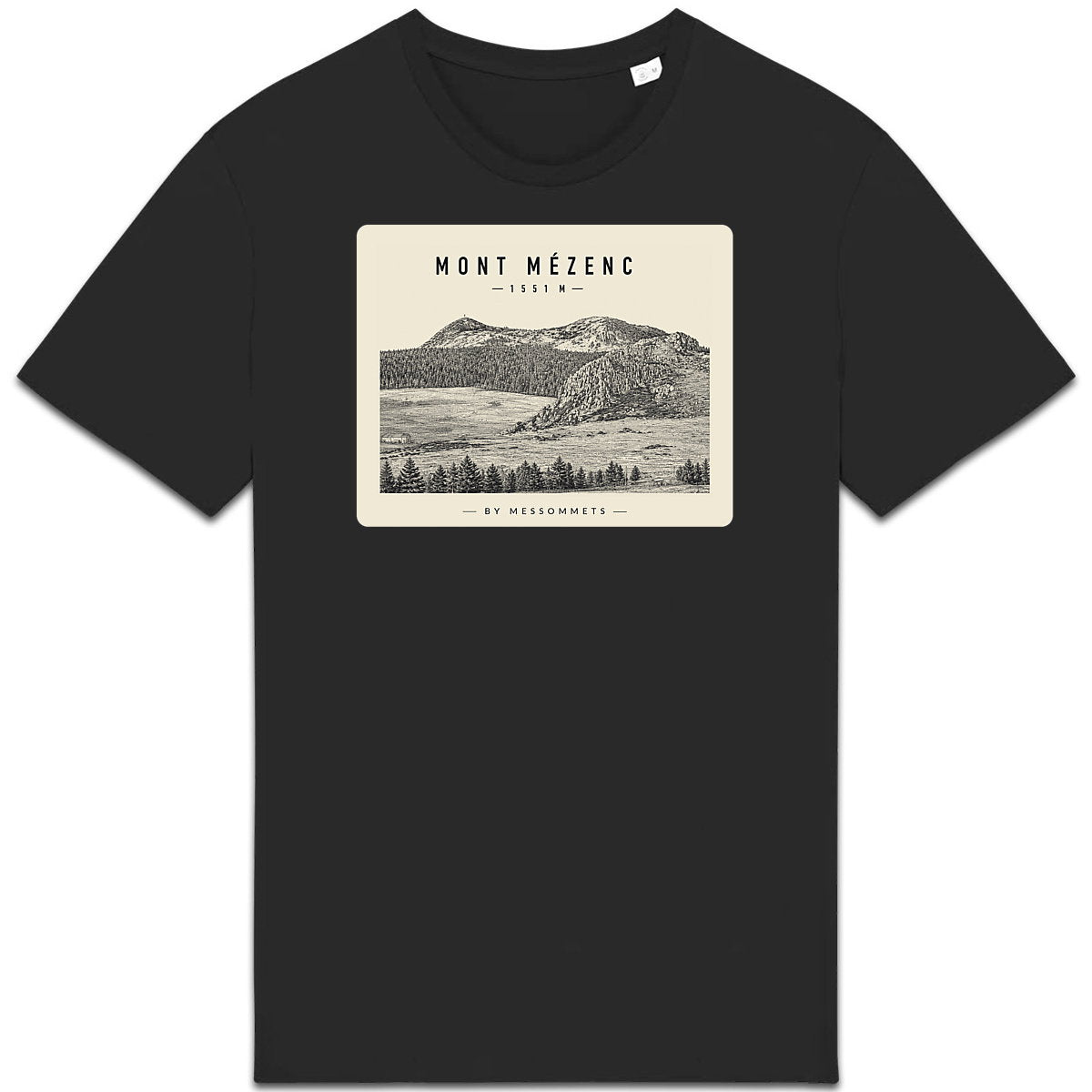 T-shirt Unisexe # Mont Mézenc - face_1