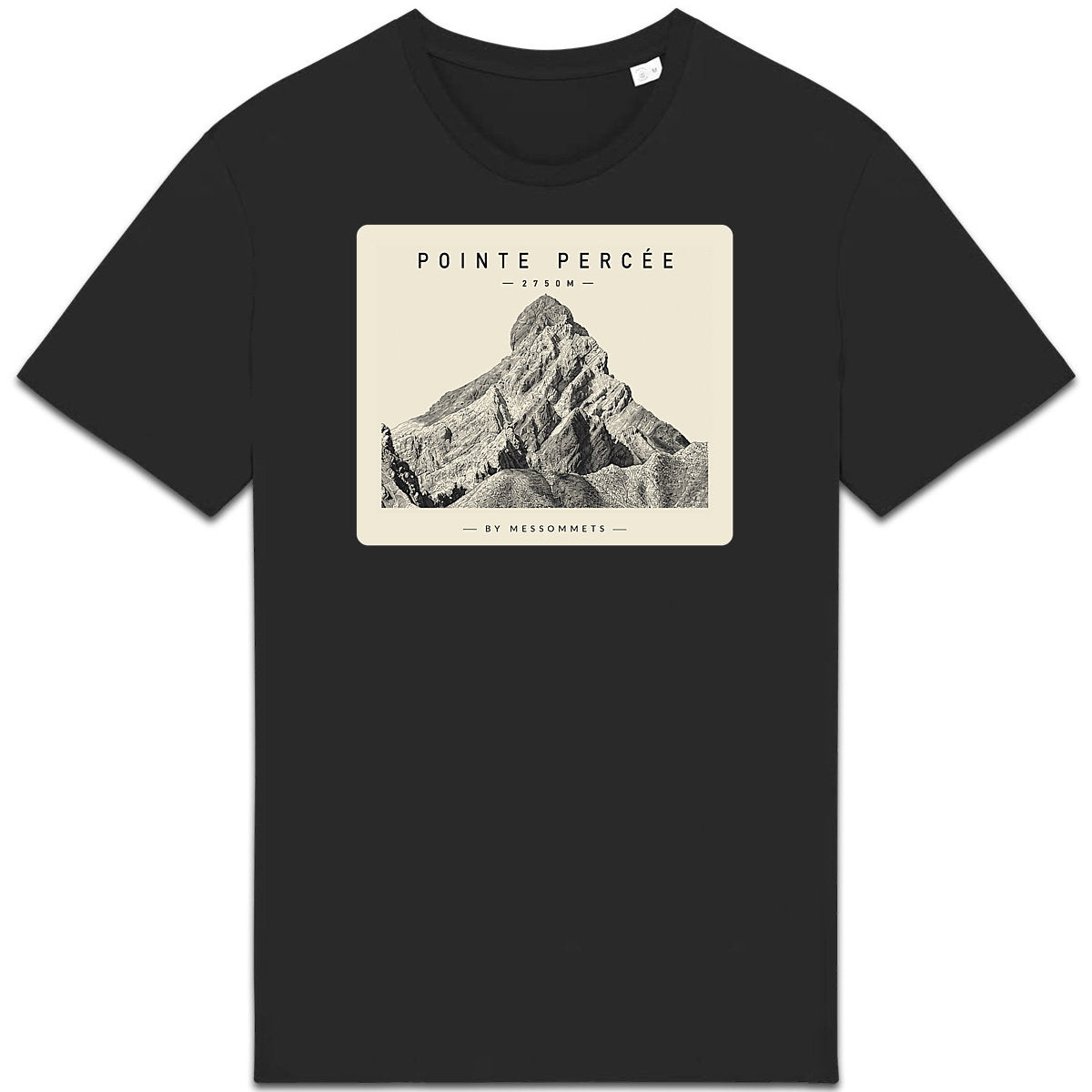 T-shirt Unisexe # Pointe Percée - face_1