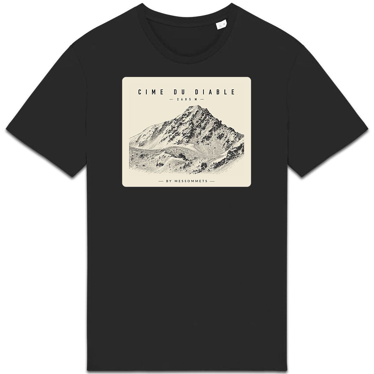 T-shirt Unisexe # Cime du Diable - face_1