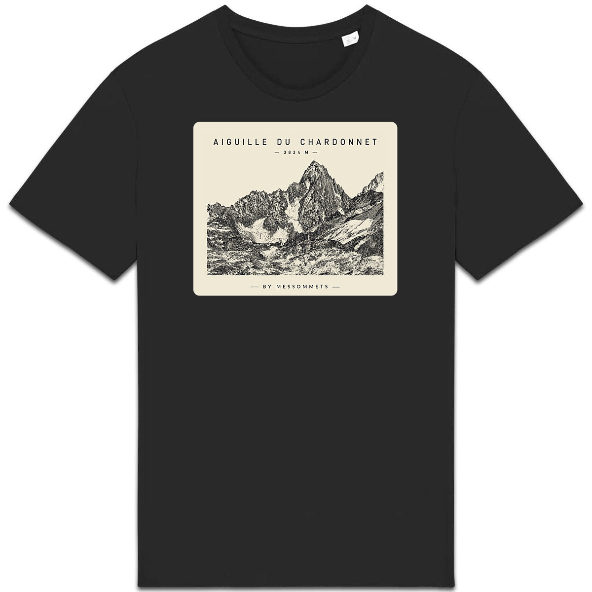 T-shirt Unisexe # Aiguille du Chardonnet - face_1