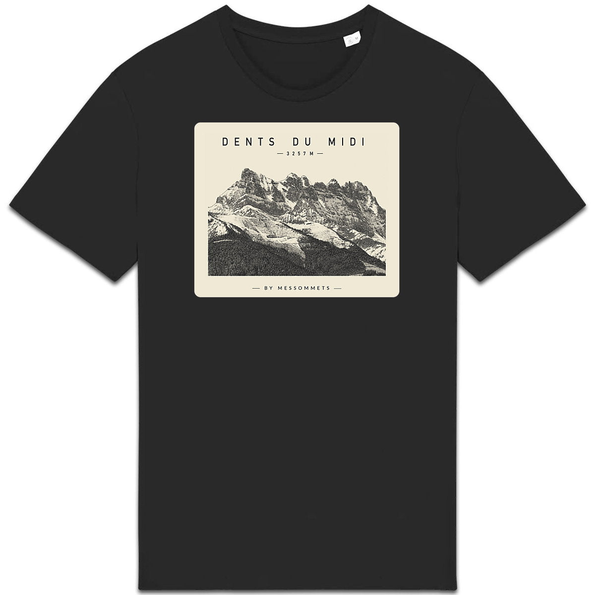 T-shirt Unisexe # Dents du Midi - face_1