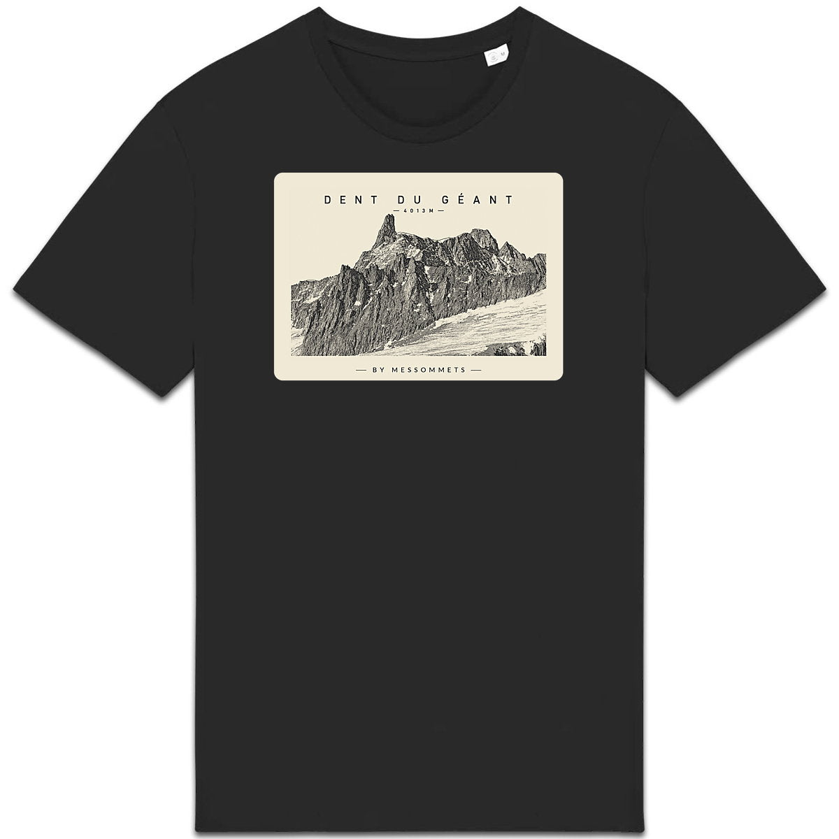 T-shirt Unisexe # Dent du Géant - face_1