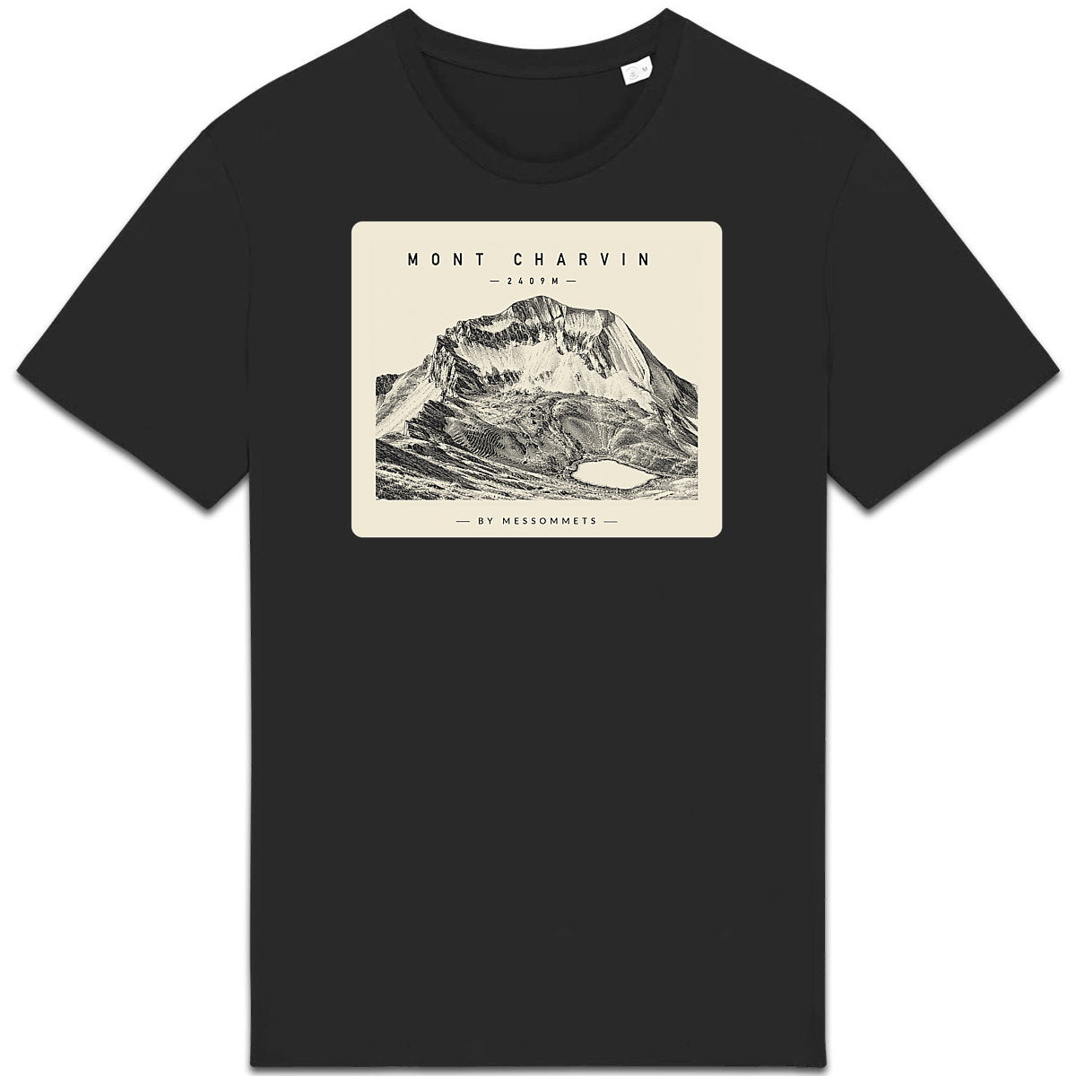 T-shirt Unisexe # Mont Charvin - face_1
