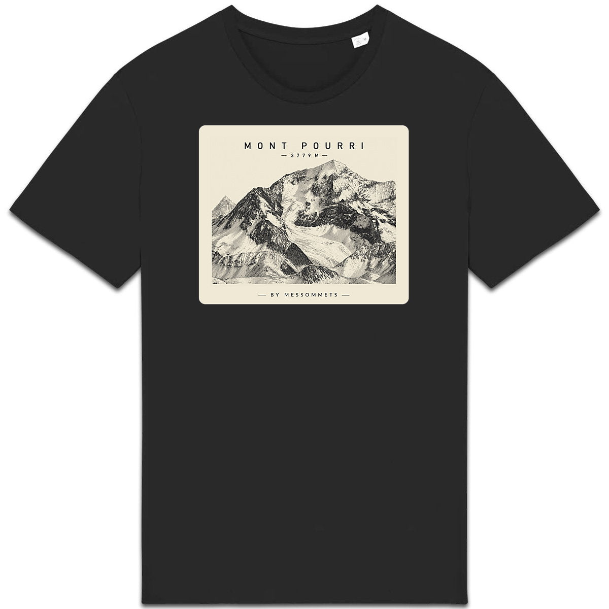 T-shirt Unisexe # Mont Pourri - face_1