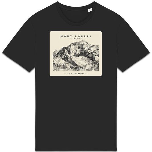 T-shirt Unisexe # Mont Pourri - face_1