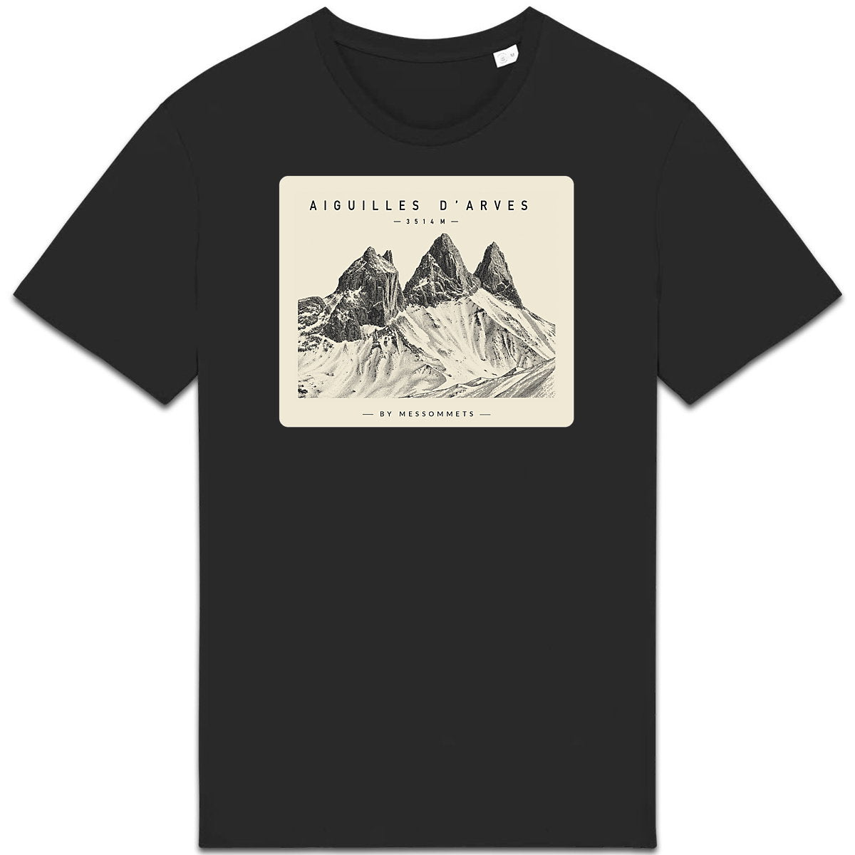T-shirt Unisexe # Aiguilles d'Arves - face_1
