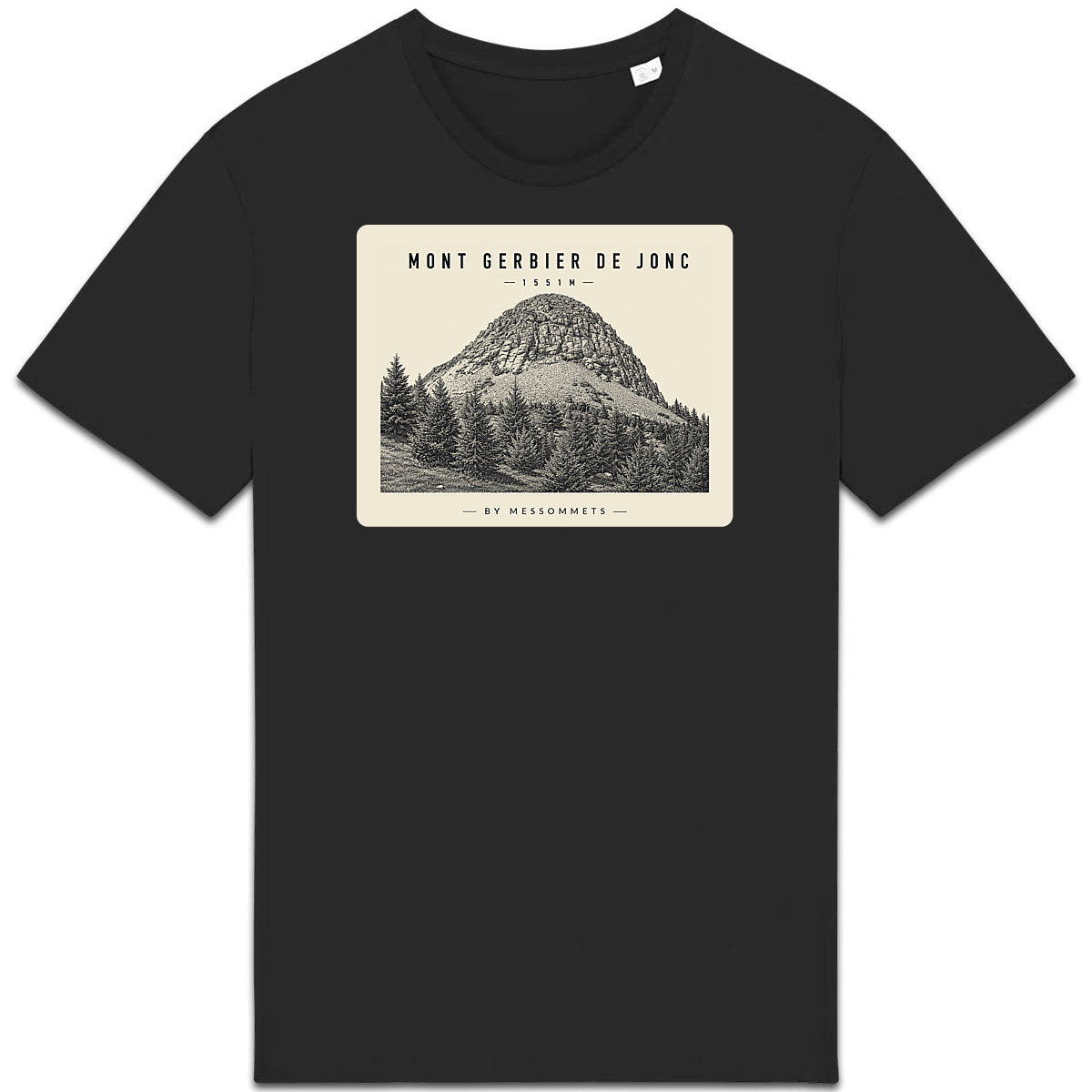 T-shirt Unisexe # Mont Gerbier de Jonc - face_1