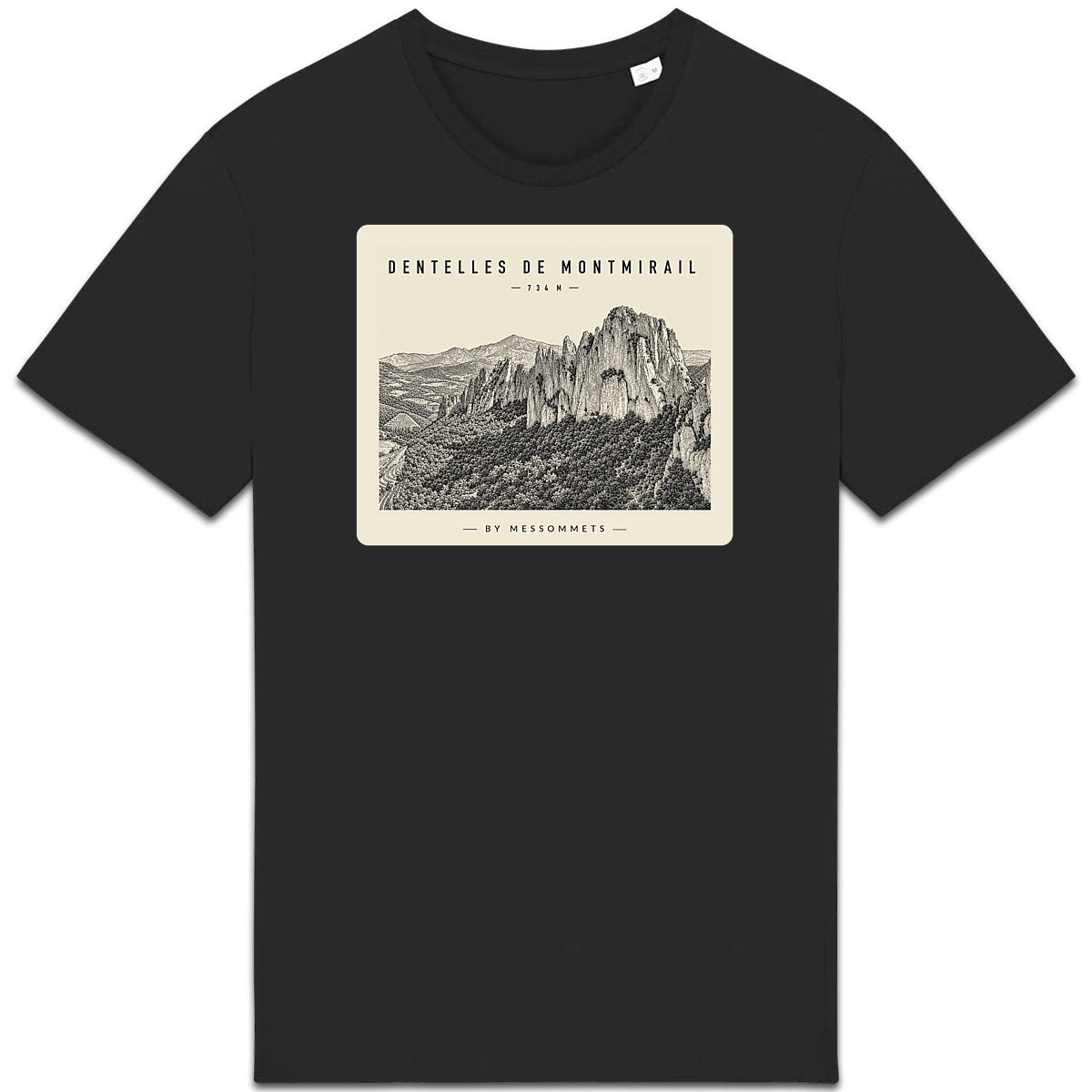 T-shirt Unisexe # Dentelles de Montmirail - face_1