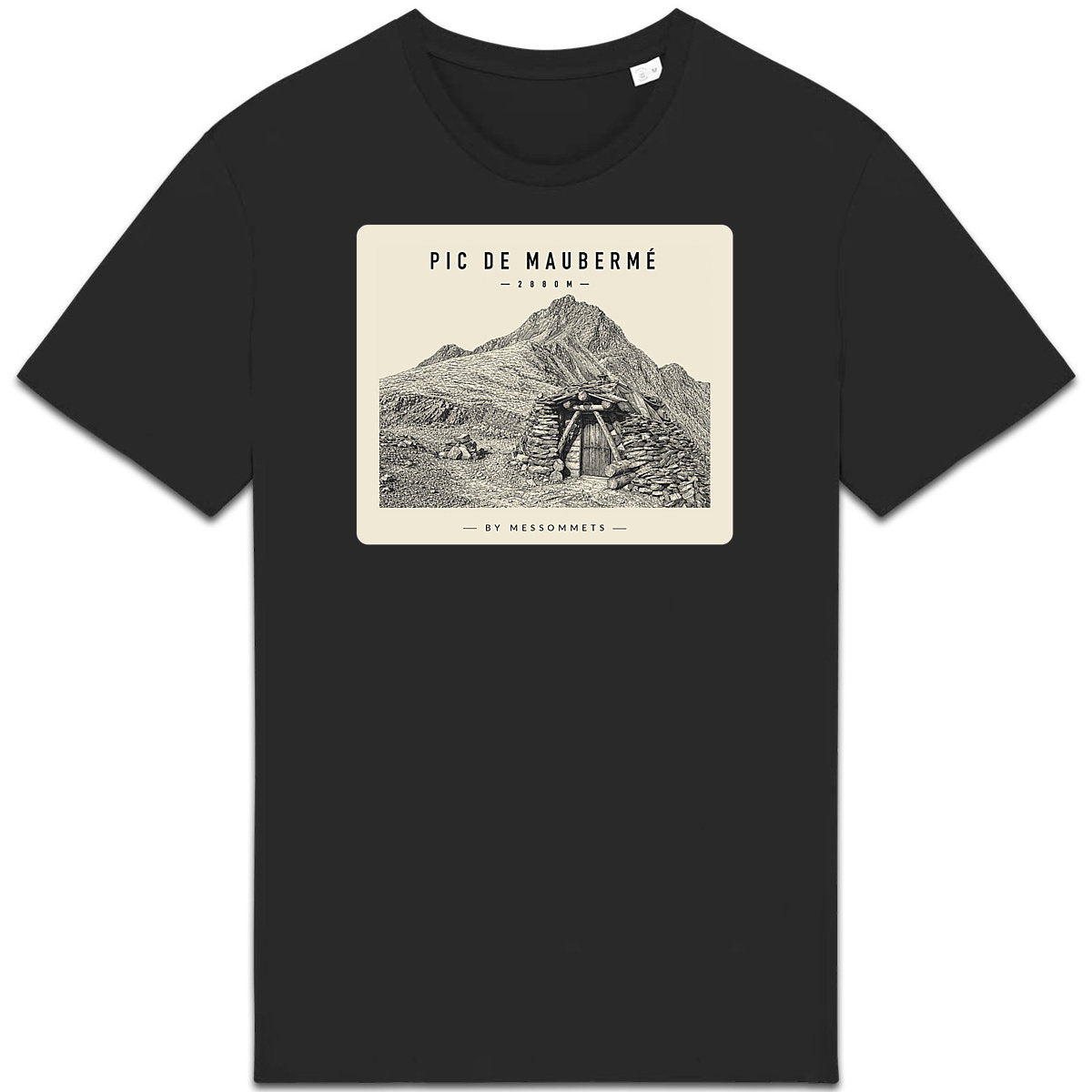 T-shirt Unisexe # Pic de Maubermé - face_1