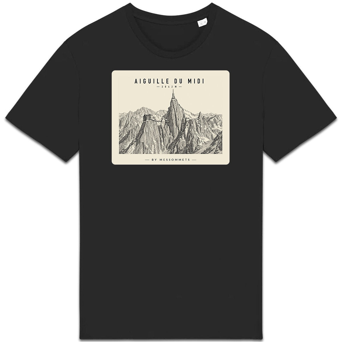 T-shirt Unisexe # Aiguille du Midi - face_1