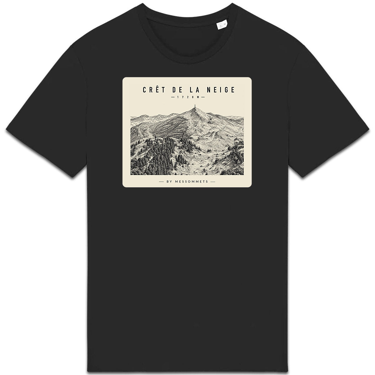 T-shirt Unisexe # Crêt de la Neige - face_1