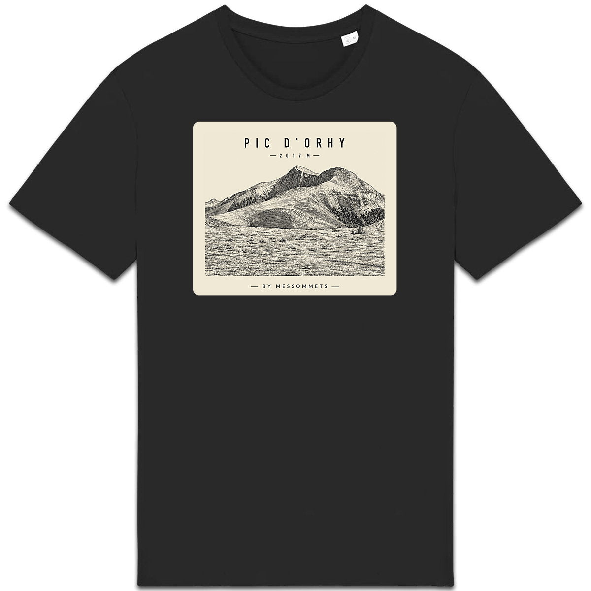 T-shirt Unisexe # Pic d'Orhy - face_1