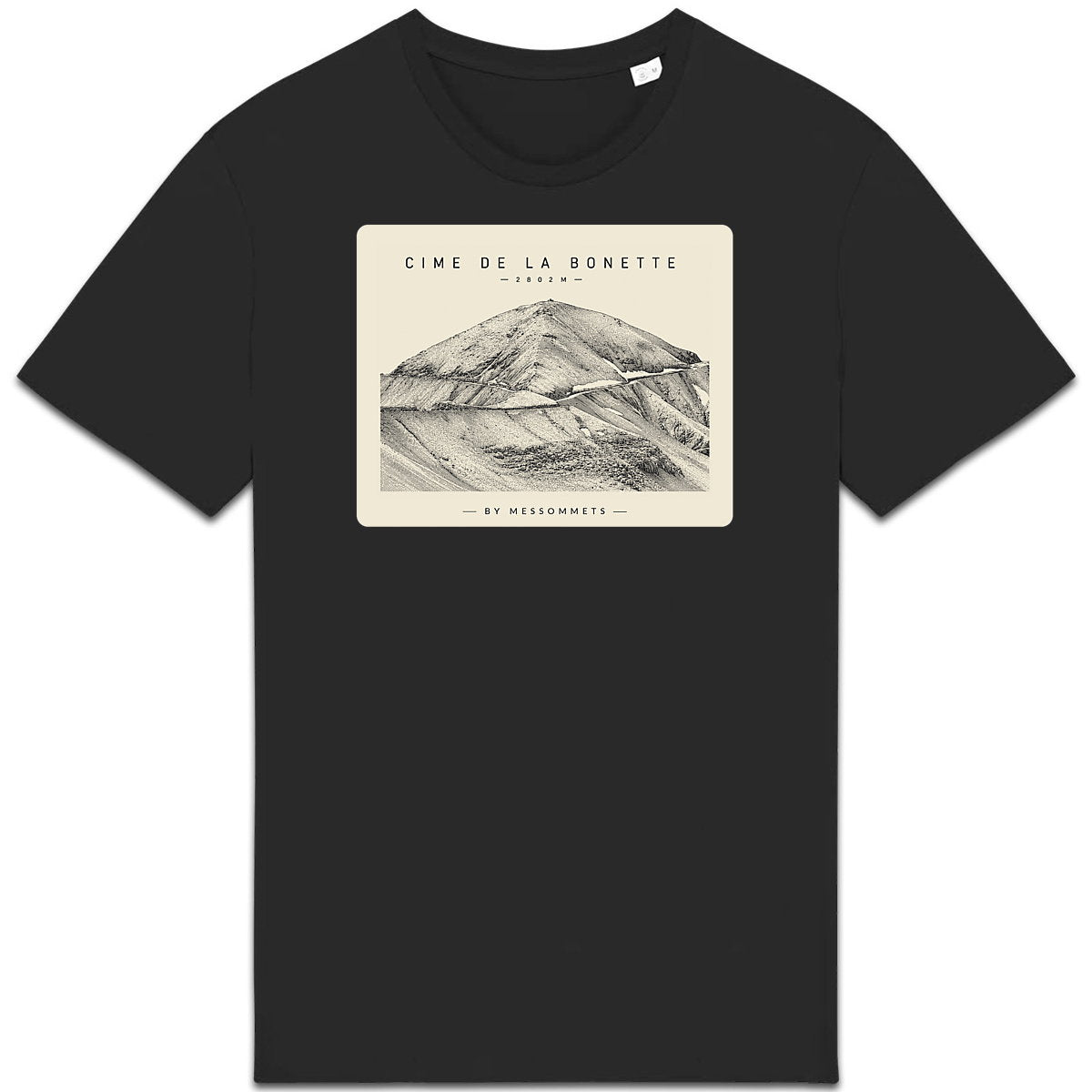T-shirt Unisexe # Cime de la Bonette - face_1