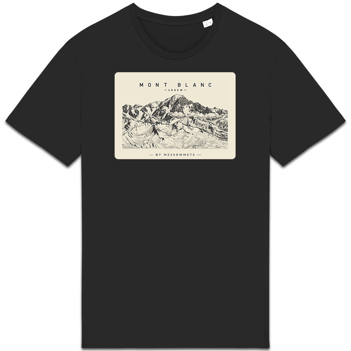 T-shirt Unisexe # Mont Blanc - face_1