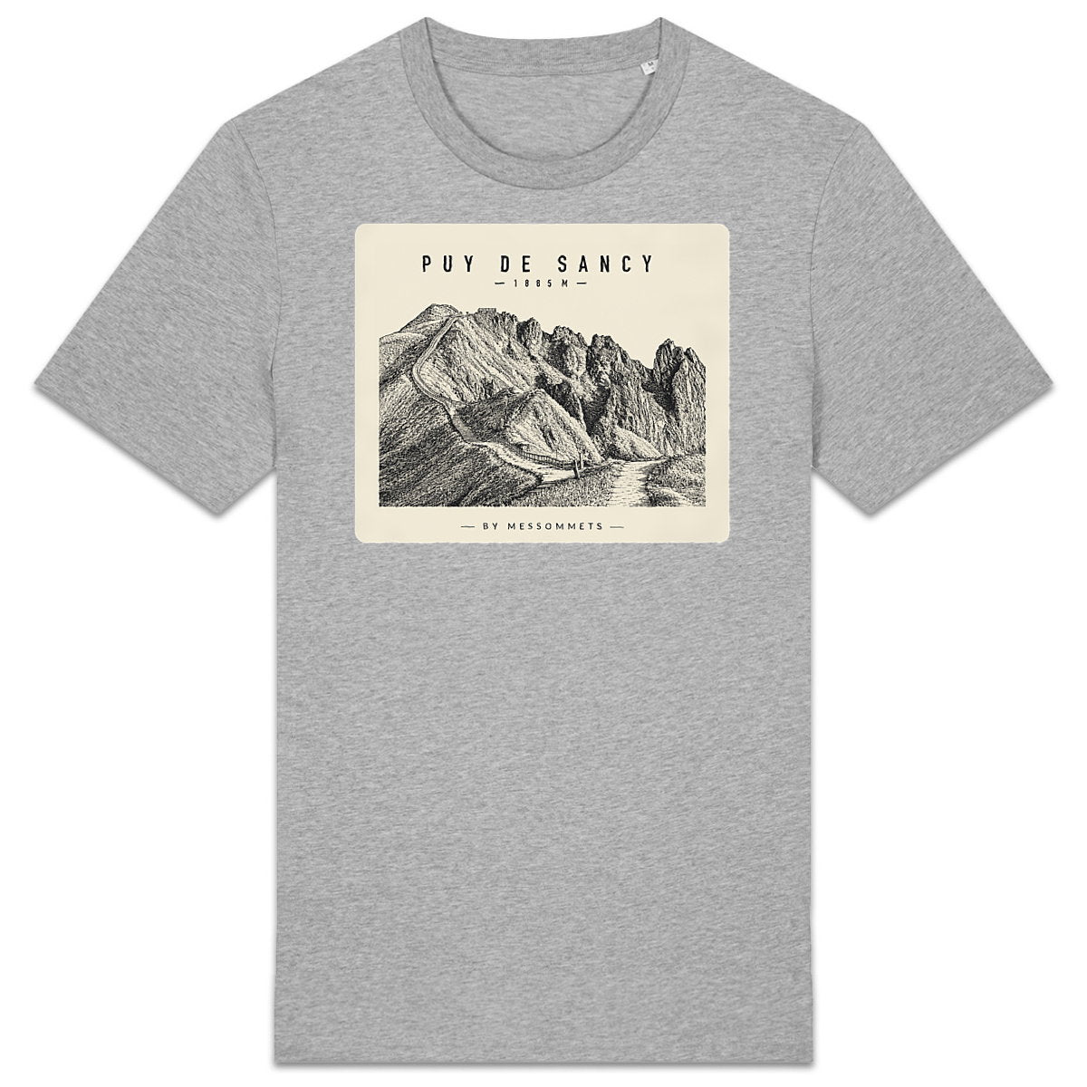 T-shirt Unisexe # Puy de Sancy - face_2