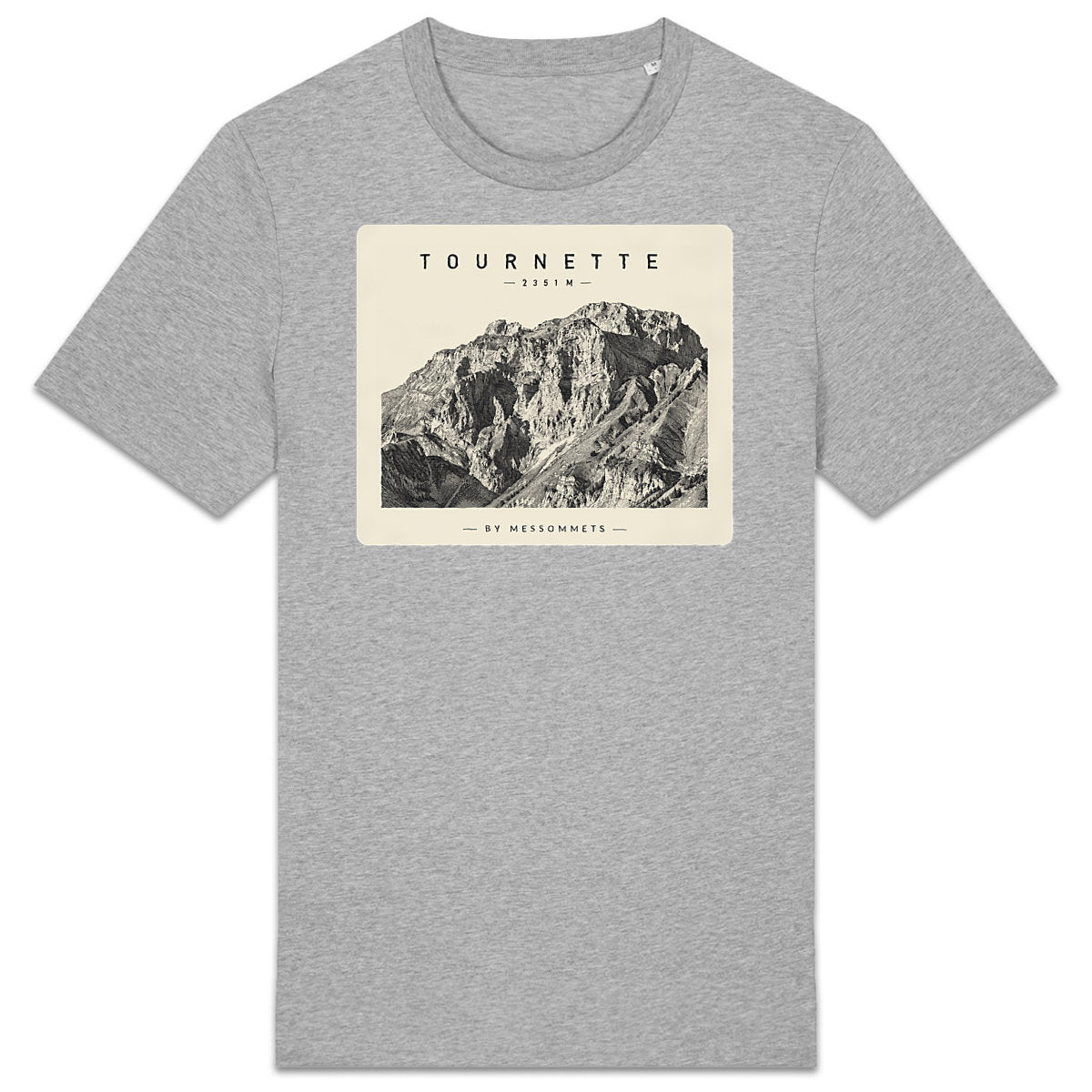 T-shirt Unisexe # La Tournette - face_2