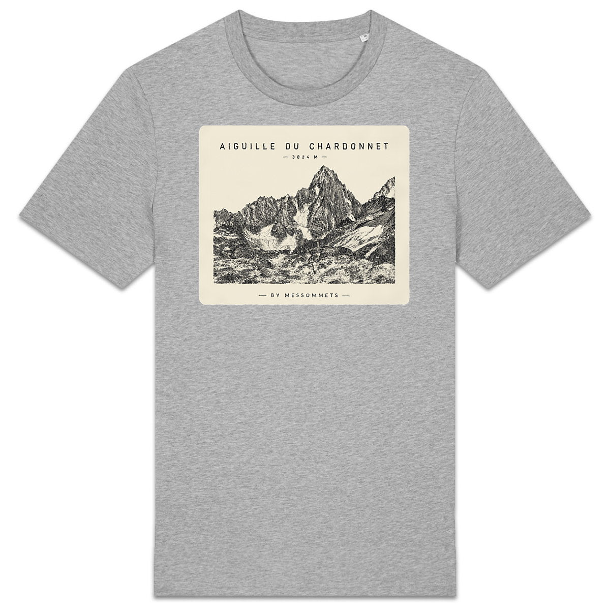 T-shirt Unisexe # Aiguille du Chardonnet - face_2